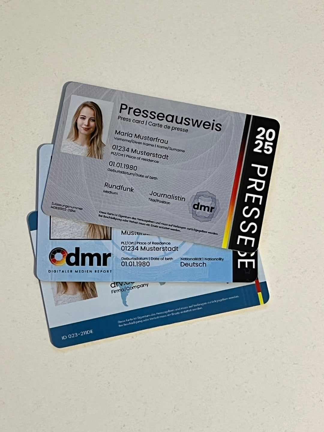 Digitaler Medien Report Presseausweis